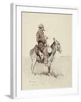 Jack's Man William, A Modern Sancho Panza-Frederic Sackrider Remington-Framed Giclee Print