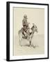 Jack's Man William, A Modern Sancho Panza-Frederic Sackrider Remington-Framed Giclee Print