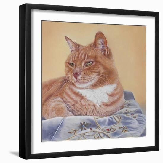 Jack Silk Blanket-Janet Pidoux-Framed Giclee Print