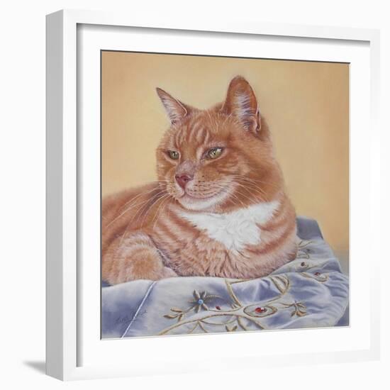 Jack Silk Blanket-Janet Pidoux-Framed Giclee Print