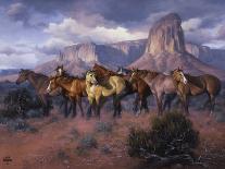 Ridin' the High Country-Jack Sorenson-Art Print