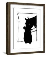 Jack Sparrow Asking the Horse for a Few Grains of Corn-Mary Baker-Framed Giclee Print