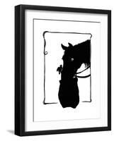 Jack Sparrow Asking the Horse for a Few Grains of Corn-Mary Baker-Framed Giclee Print