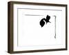 Jack Sparrow Flies Off with Cricket Score Sheet-Mary Baker-Framed Giclee Print