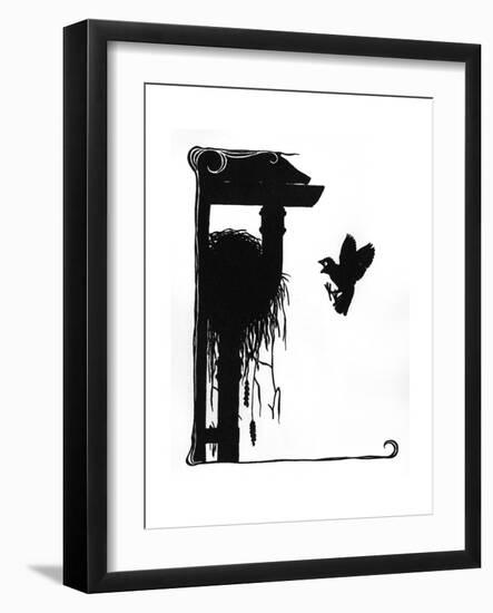 Jack Sparrow Shocked to Find the Nest Empty-Mary Baker-Framed Giclee Print