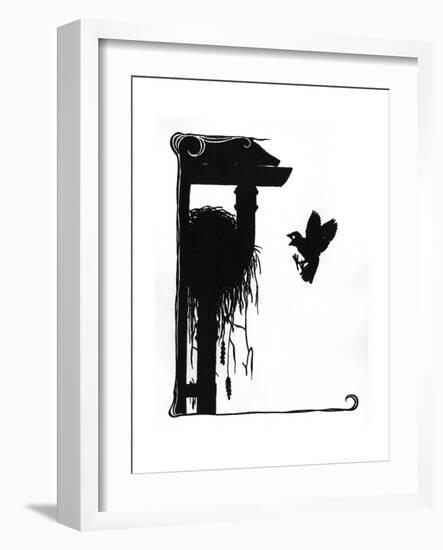 Jack Sparrow Shocked to Find the Nest Empty-Mary Baker-Framed Giclee Print