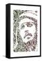 Jack Sparrow-Cristian Mielu-Framed Stretched Canvas