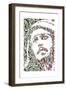 Jack Sparrow-Cristian Mielu-Framed Premium Giclee Print