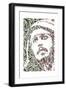 Jack Sparrow-Cristian Mielu-Framed Premium Giclee Print