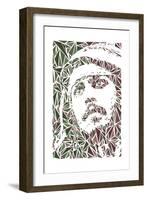 Jack Sparrow-Cristian Mielu-Framed Art Print