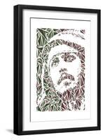 Jack Sparrow-Cristian Mielu-Framed Art Print