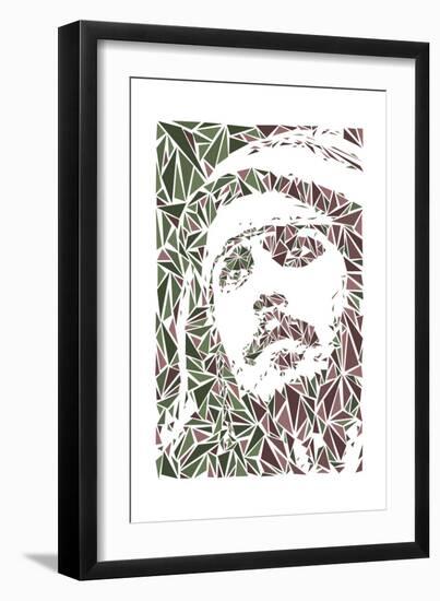 Jack Sparrow-Cristian Mielu-Framed Art Print