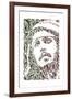 Jack Sparrow-Cristian Mielu-Framed Art Print