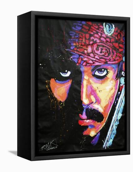 Jack Sparrow-Rock Demarco-Framed Stretched Canvas