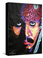 Jack Sparrow-Rock Demarco-Stretched Canvas