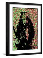 Jack Sparrow-Cristian Mielu-Framed Art Print