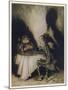 Jack Sprat, Mother Goose-Arthur Rackham-Mounted Art Print