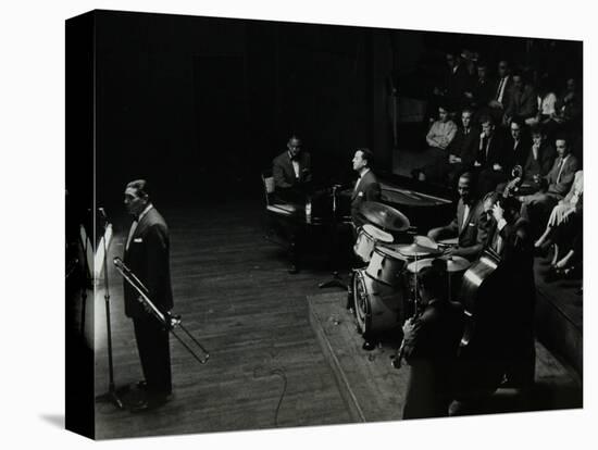 Jack Teagardens Band in Concert at Colston Hall, Bristol, 1957-Denis Williams-Stretched Canvas