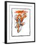 Jack the Cyclist-Chas Robinson-Framed Giclee Print
