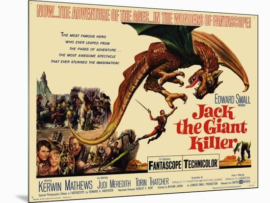 Jack the Giant Killer, 1962-null-Mounted Art Print