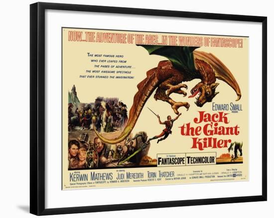 Jack the Giant Killer, 1962-null-Framed Art Print