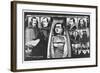 Jack the Ripper: Contemporary Depicting the Corpse and Inquest on Mary Nicholls-null-Framed Giclee Print