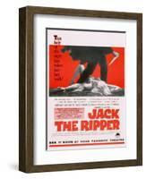 Jack the Ripper, Movie Poster, USA, 1959-null-Framed Giclee Print