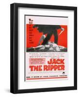 Jack the Ripper, Movie Poster, USA, 1959-null-Framed Giclee Print