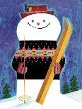 Santa with Train - Jack & Jill-Jack Weaver-Premium Giclee Print