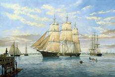 Clipper Ship-Jack Wemp-Giclee Print