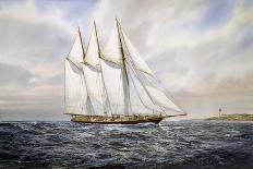 Drying Sails - New Bedford-Jack Wemp-Giclee Print