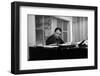 Jack Wilson, Tenor Clef, Hoxton Square, London, December 1991-Brian O'Connor-Framed Photographic Print