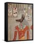 Jackal Head God Anubis-null-Framed Stretched Canvas