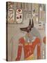 Jackal Head God Anubis-null-Stretched Canvas
