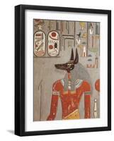 Jackal Head God Anubis-null-Framed Giclee Print