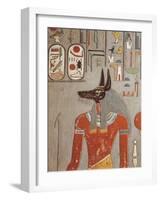 Jackal Head God Anubis-null-Framed Giclee Print