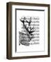 Jackalope Portrait 2-Fab Funky-Framed Art Print