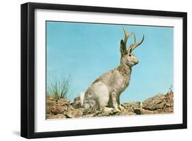 Jackalope-null-Framed Art Print