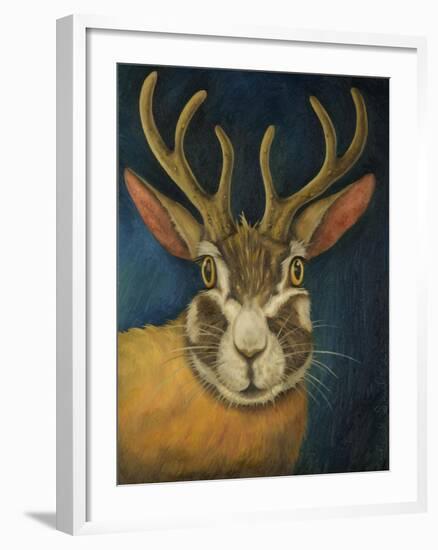 Jackalope-Leah Saulnier-Framed Giclee Print