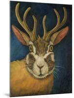 Jackalope-Leah Saulnier-Mounted Giclee Print