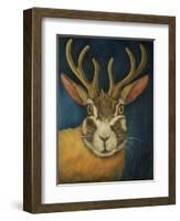 Jackalope-Leah Saulnier-Framed Premium Giclee Print