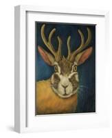 Jackalope-Leah Saulnier-Framed Premium Giclee Print