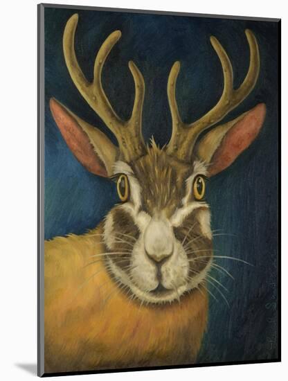 Jackalope-Leah Saulnier-Mounted Premium Giclee Print