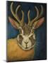 Jackalope-Leah Saulnier-Mounted Premium Giclee Print