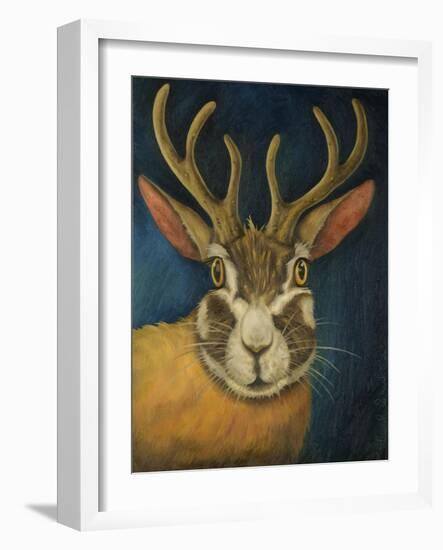 Jackalope-Leah Saulnier-Framed Giclee Print