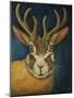 Jackalope-Leah Saulnier-Mounted Giclee Print