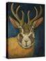 Jackalope-Leah Saulnier-Stretched Canvas