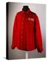 Jacket Belonged of Gabriele D'Annunzio, Red Woolen Cloth Jacket Bearing Inscription "Fiume"-null-Stretched Canvas