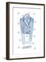 Jacket-Maria Trad-Framed Giclee Print