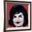 Jackie, 1964 (on red)-Andy Warhol-Framed Art Print